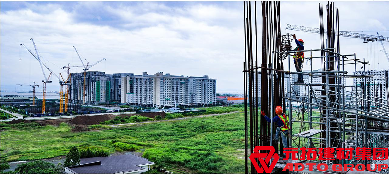 菲律賓建筑公司PH062客戶采購元拓圓盤腳手架、鋼支撐、絲桿、鋁工字梁