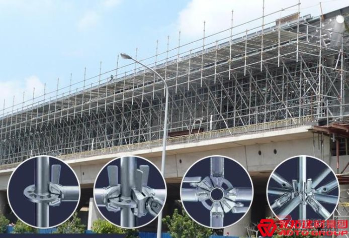 盤(pán)扣式腳手架采用什么連接方式？